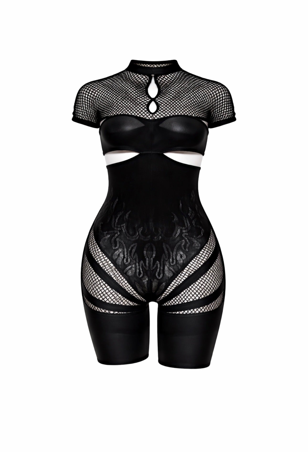 Auri Mesh Romper